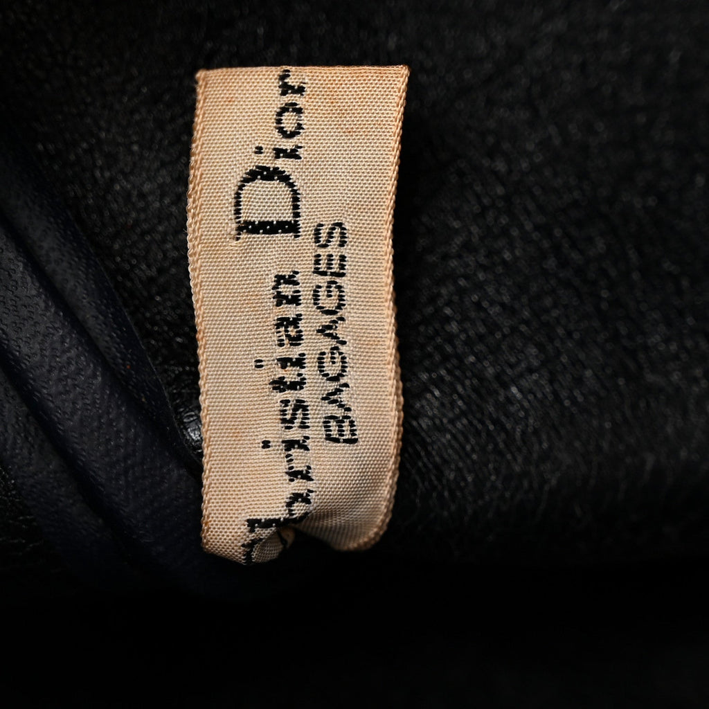 Christian Dior Monogram Boston Navy Blue