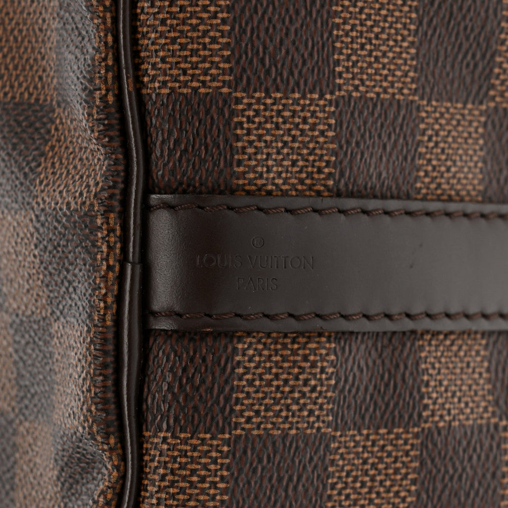 Louis Vuitton Damier Ebene Speedy Bandouliere 25