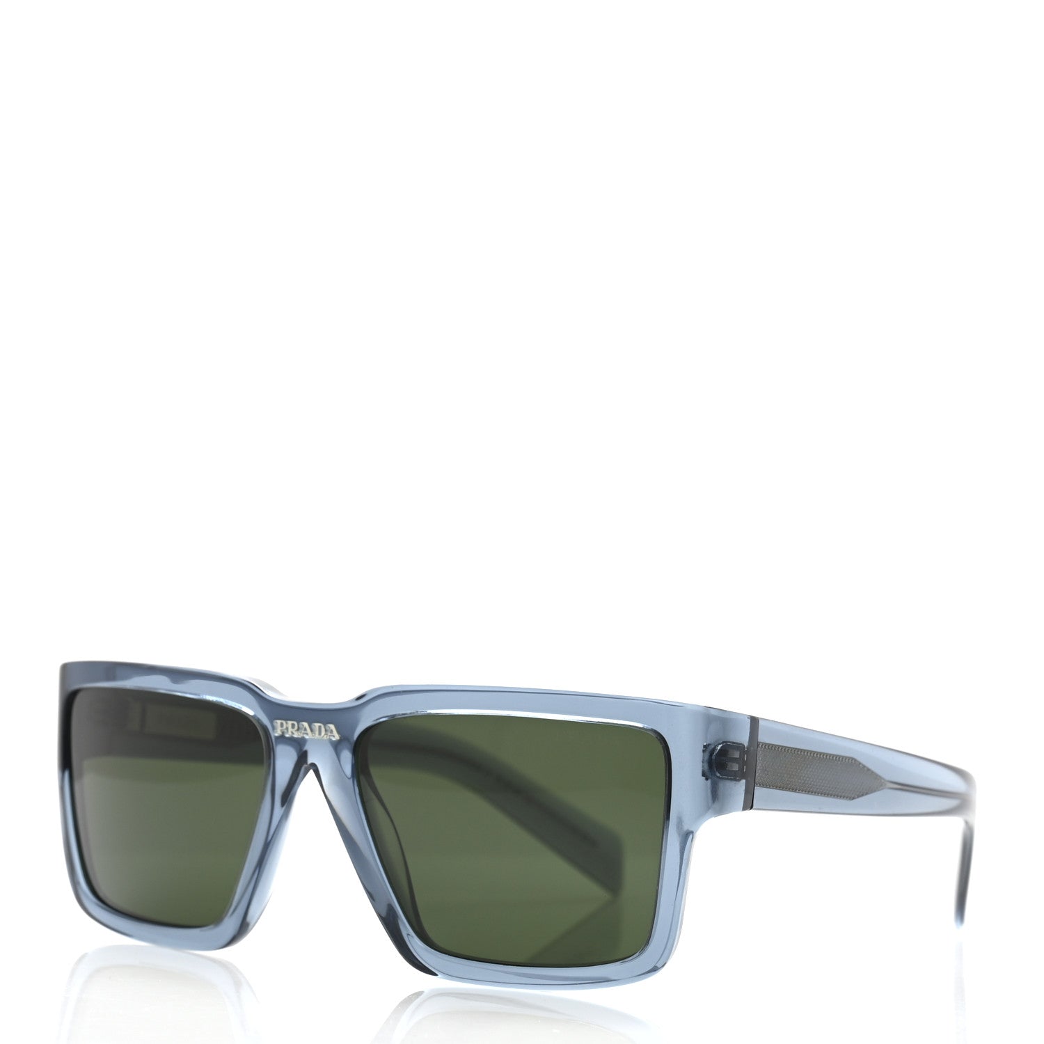 Prada Acetate Sunglasses SPR 10Y Military Green