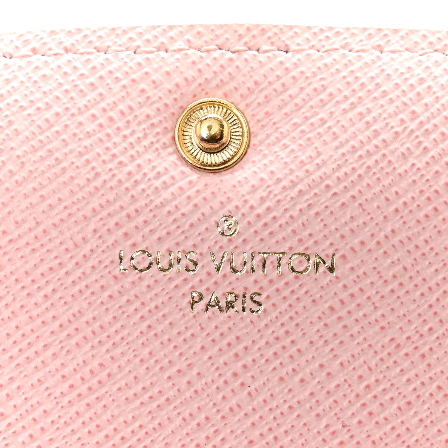 Louis Vuitton Monogram Emilie Wallet Rose Ballerine