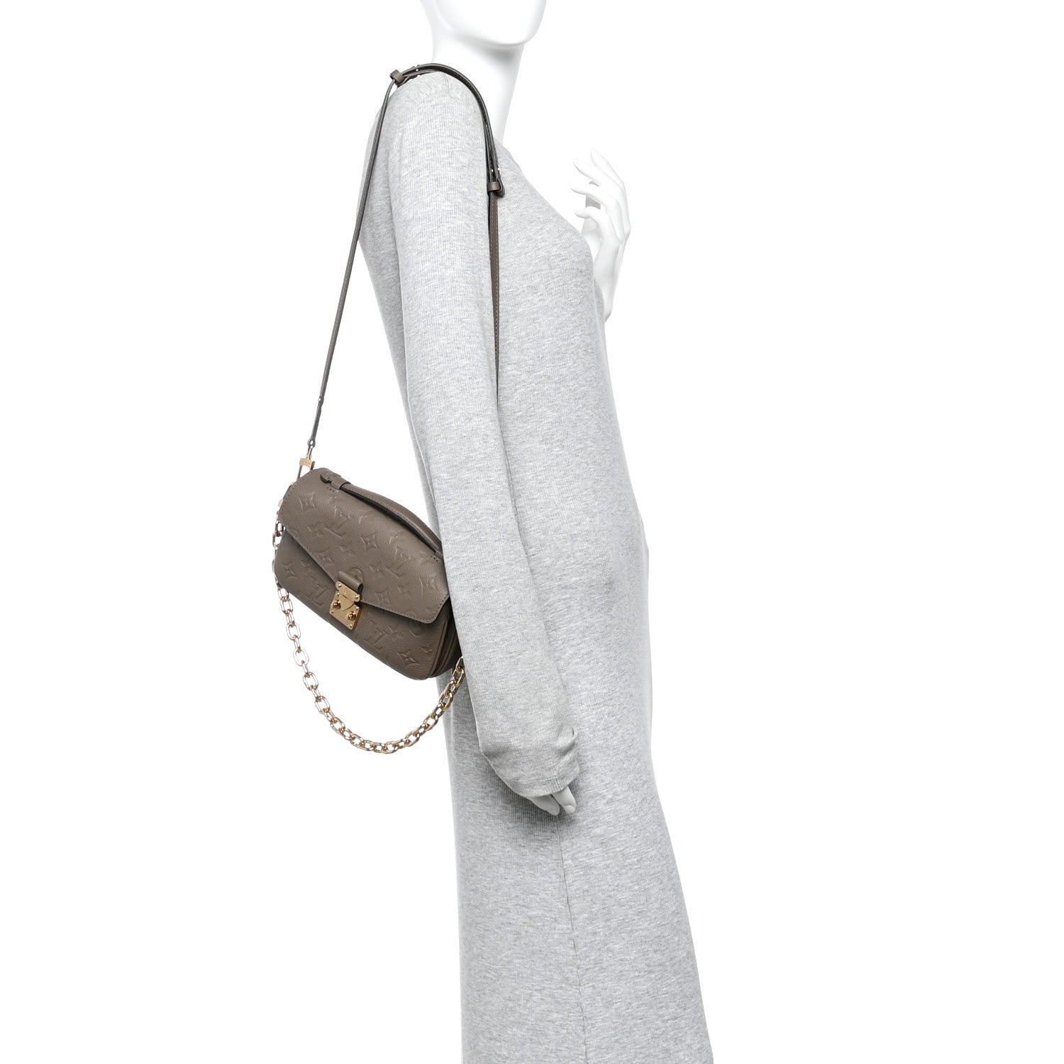Louis Vuitton Empreinte Pochette Metis East West Smoke