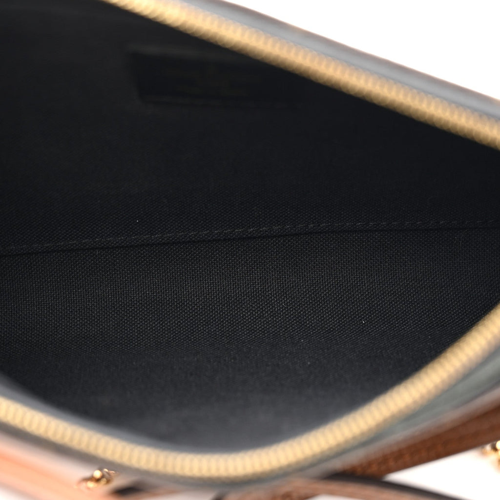 Louis Vuitton Monogram Pallas Clutch Black