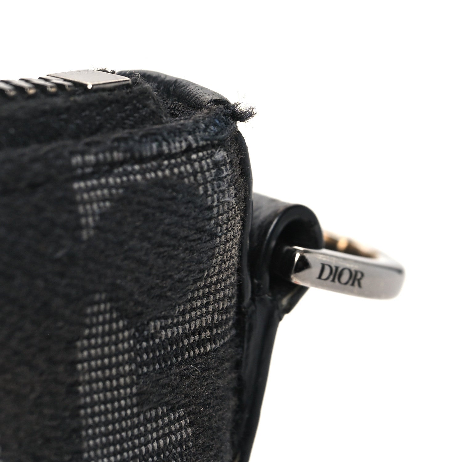 Christian Dior Maxi Oblique Jacquard Weekender 25 Black