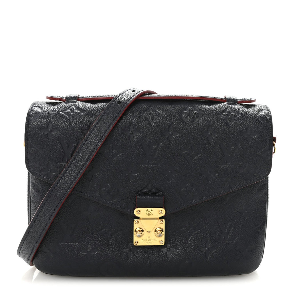 Louis Vuitton Empreinte Pochette Metis Marine Rouge