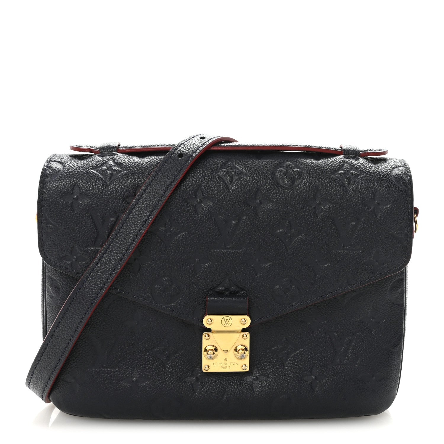Louis Vuitton Empreinte Pochette Metis Marine Rouge
