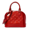 Louis Vuitton Vernis Alma BB Cherry