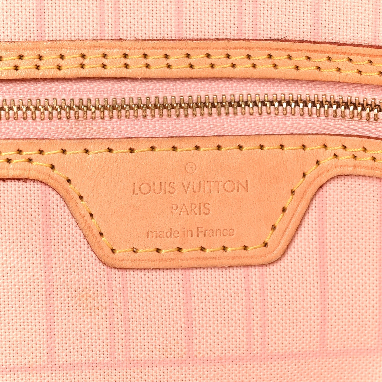 Louis Vuitton Damier Azur Neo Neverfull MM Rose Ballerine