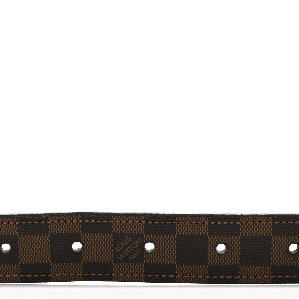 Louis Vuitton Damier Ebene Mini 80 32 Belt