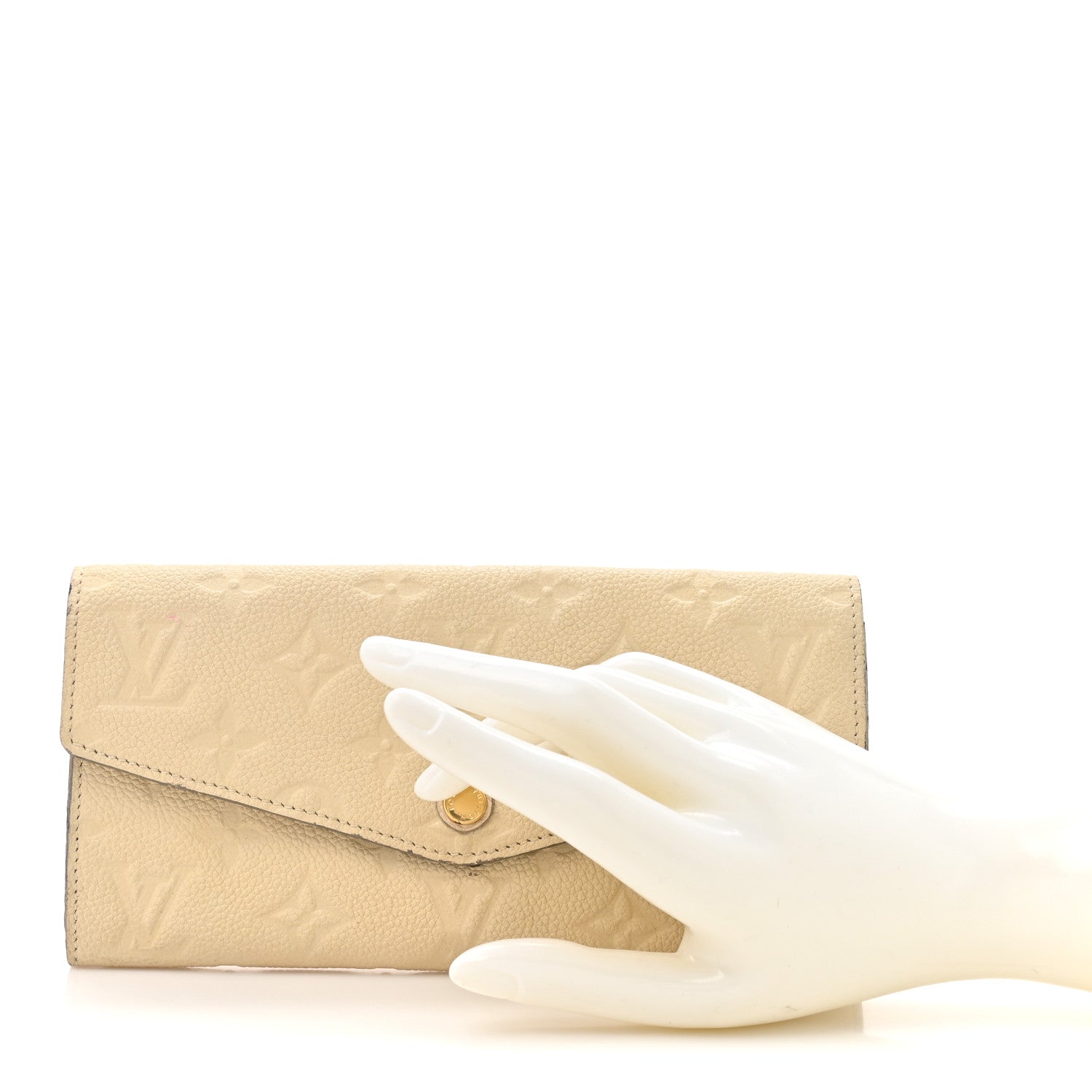 Louis Vuitton Empreinte Curieuse Wallet Neige