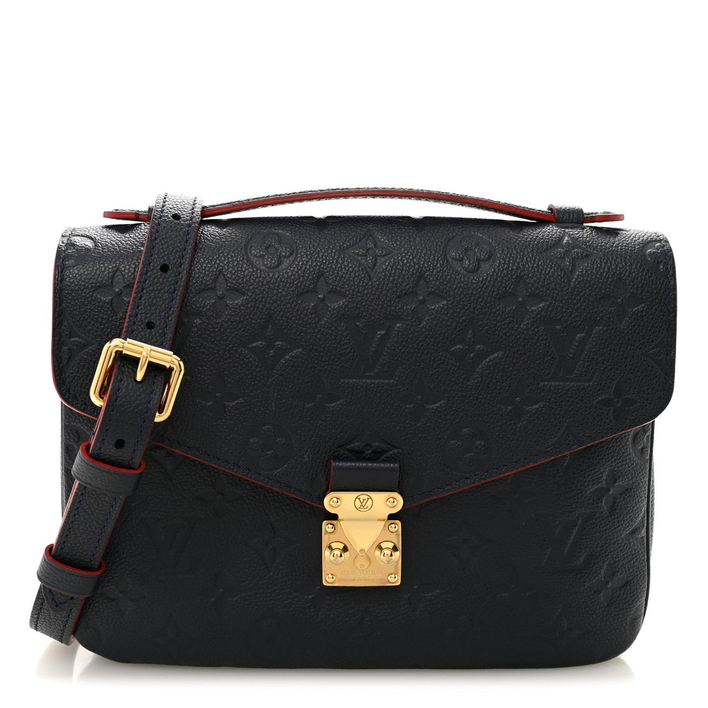 Louis Vuitton Empreinte Pochette Metis Marine Rouge