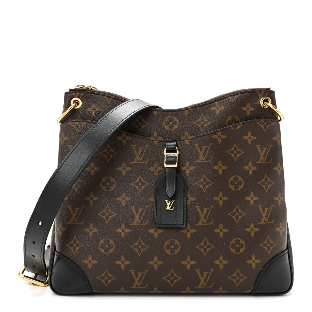 Louis Vuitton Monogram Odeon MM Black