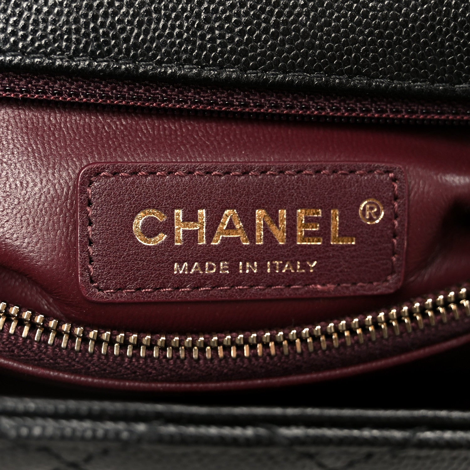 Chanel Caviar Quilted Small Coco Handle Flap Black