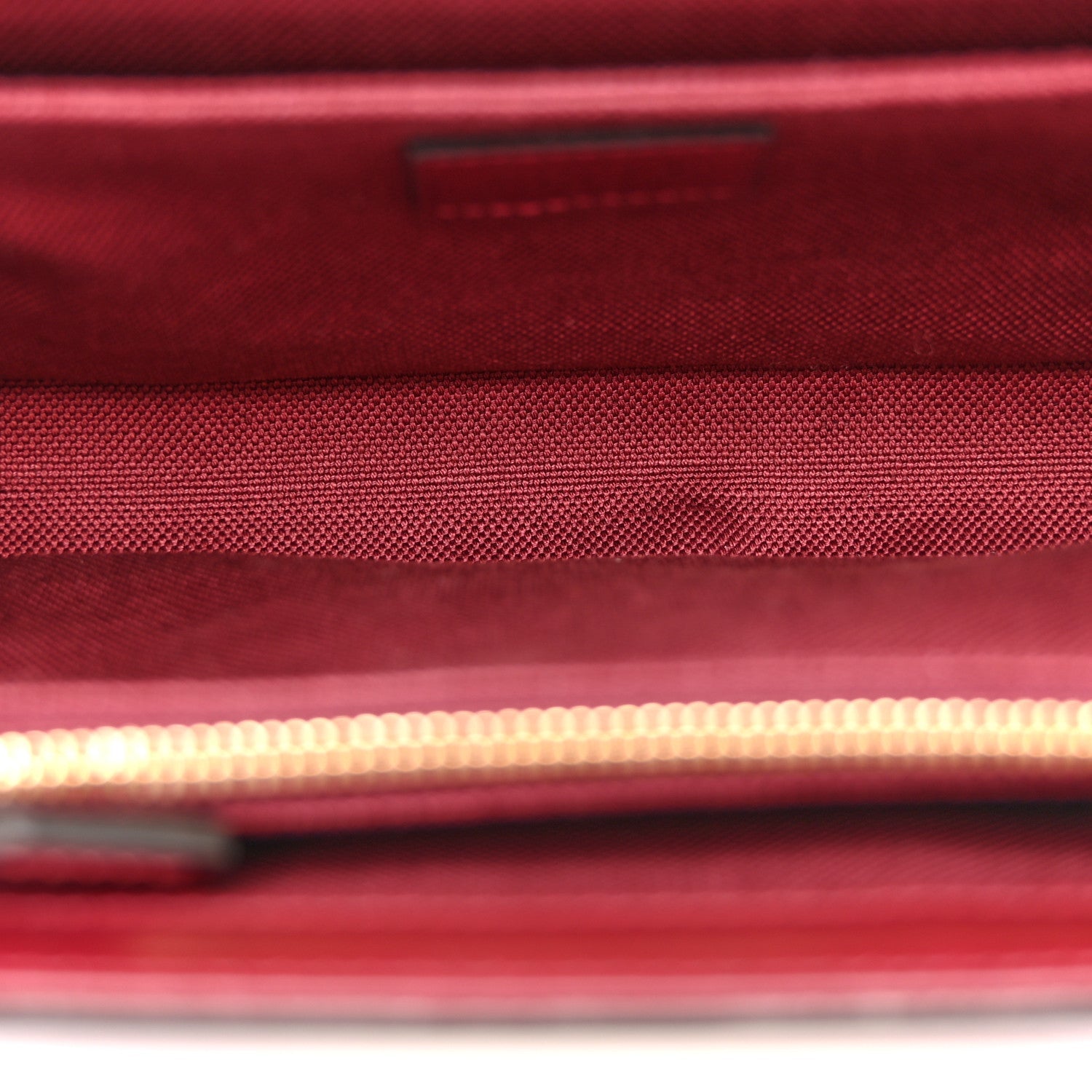 Gucci Crepe Wool Silk GG Monogram Go Small Shoulder Bag Rosso Ancora