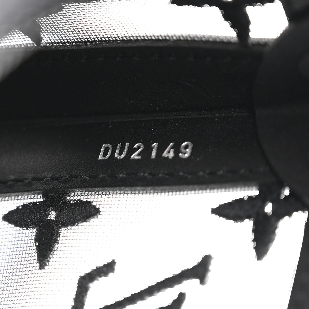 Louis Vuitton Monogram See Through Soft Trunk Black
