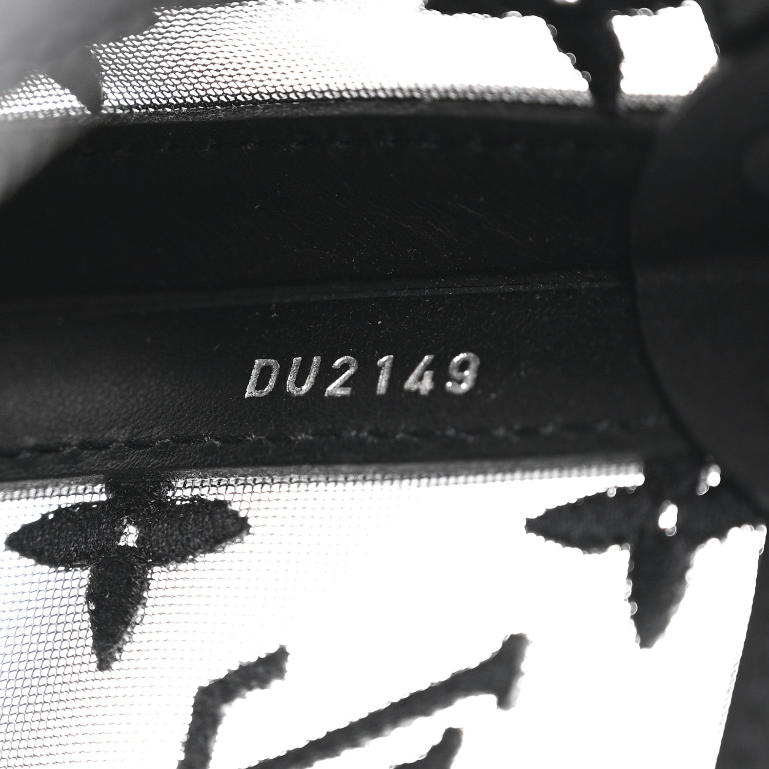 Louis Vuitton Monogram See Through Soft Trunk Black