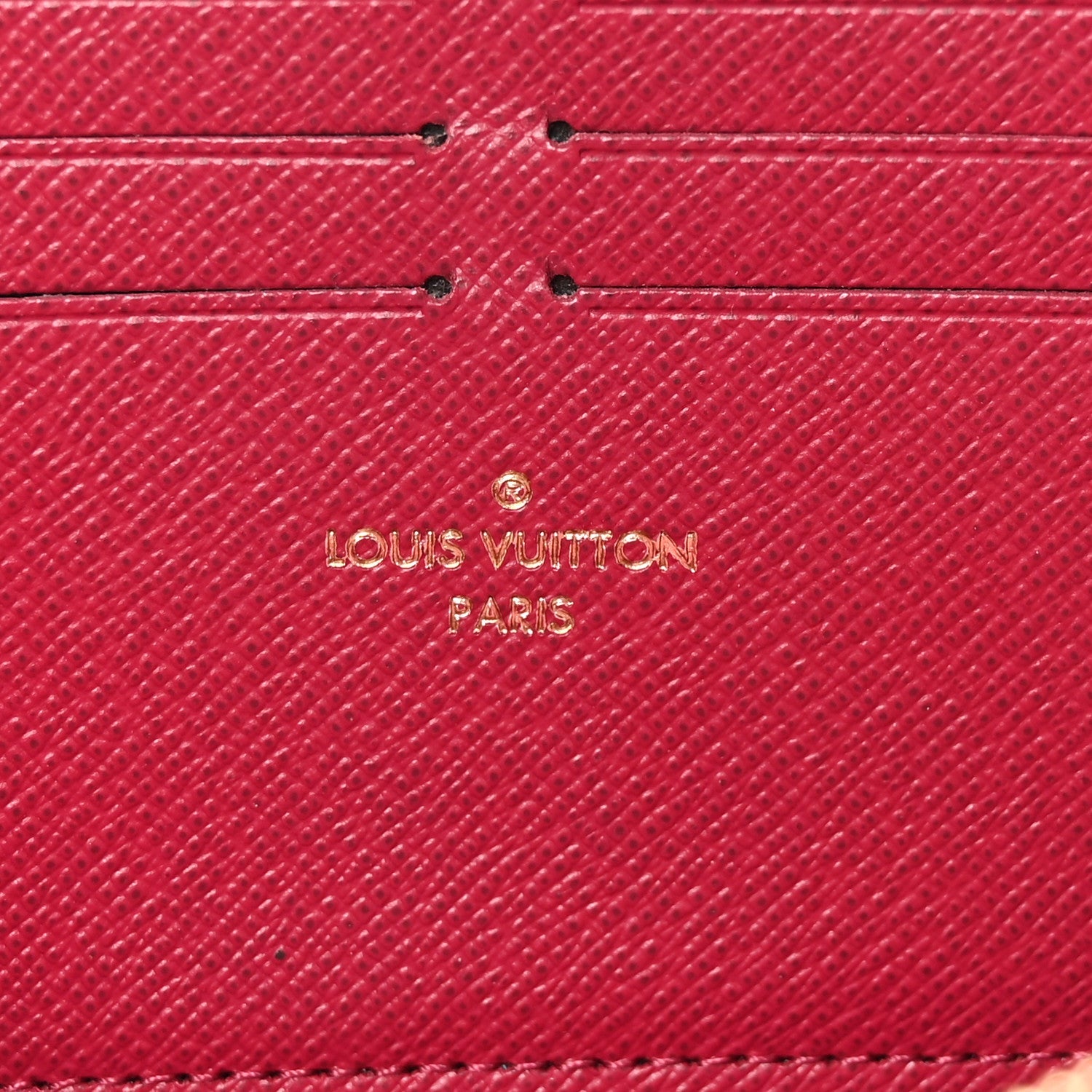 Louis Vuitton Monogram Zippy Wallet Fuchsia