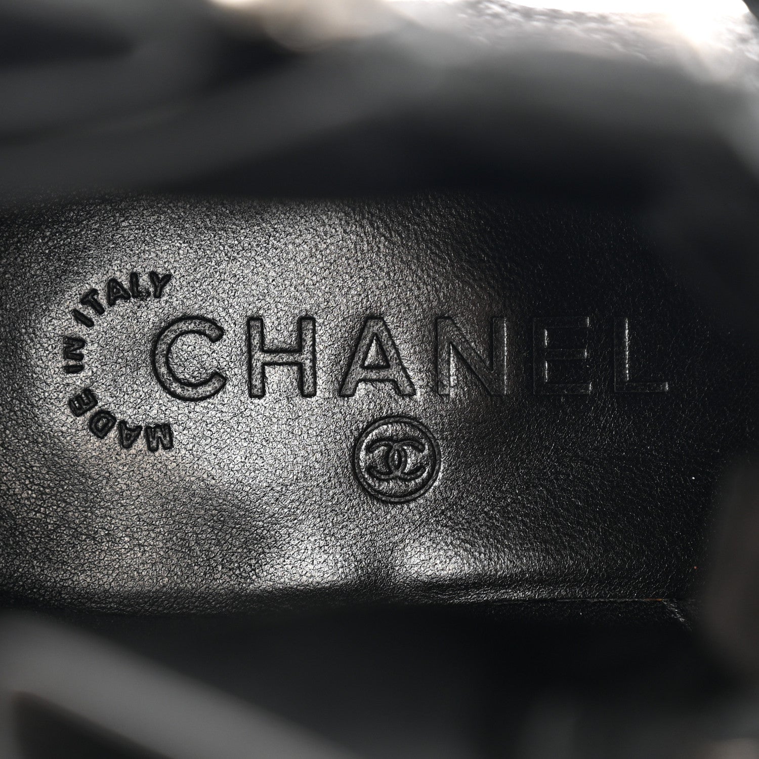 Chanel Suede Calfskin Quilted Lace Up Boots 38 Black