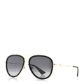 Gucci Aviator Sunglasses GG0062S Black Gold
