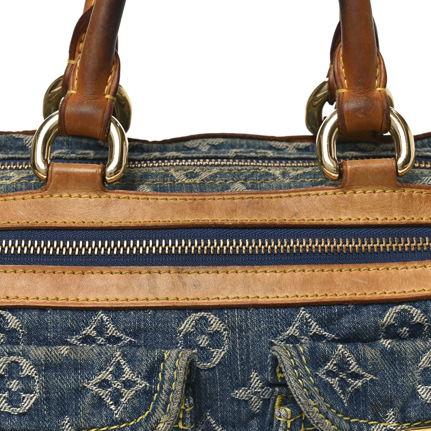 Louis Vuitton Monogram Denim Neo Speedy Blue