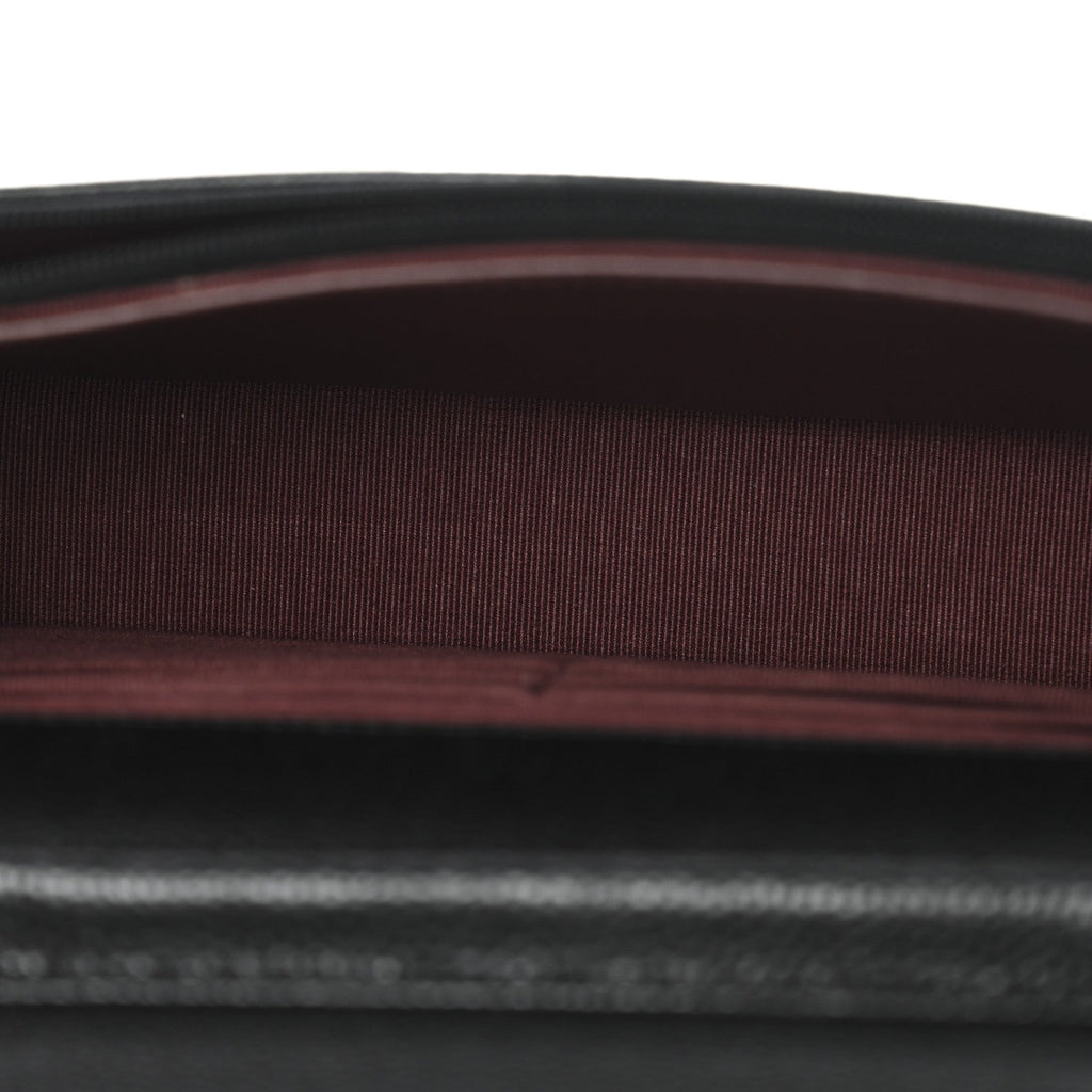 Chanel Caviar Quilted Wallet on Chain WOC Black