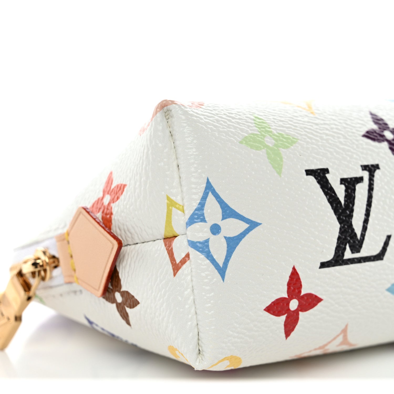Louis Vuitton LV X TM Monogram Multicolor Cosmetic Pouch PM White