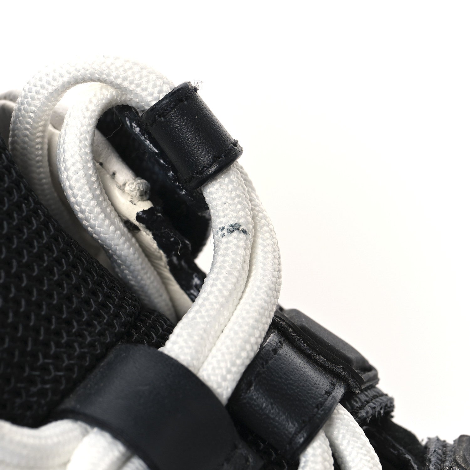 Louis Vuitton Calfskin Technical Nylon Damier Graphite LV Archlight Sneakers 36 Black White