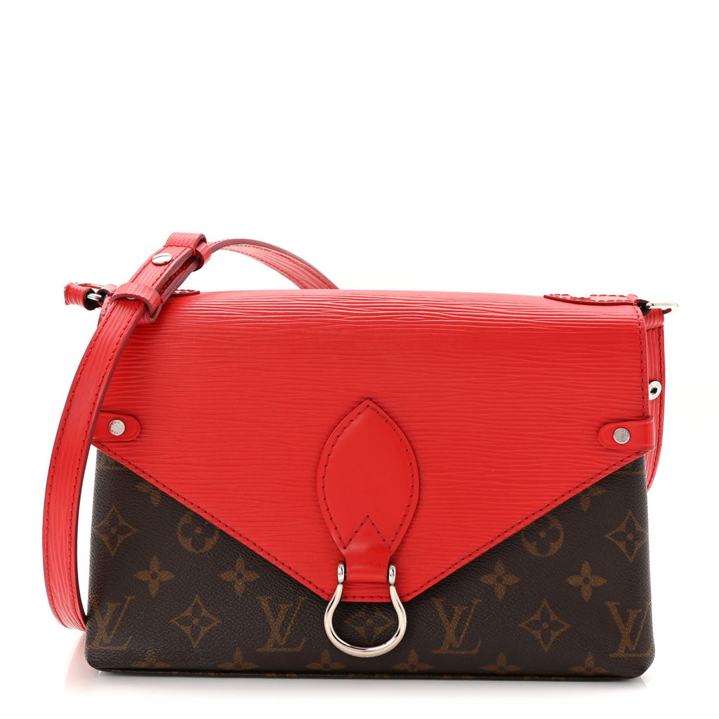 Louis Vuitton Monogram Epi Saint Michel Coquelicot