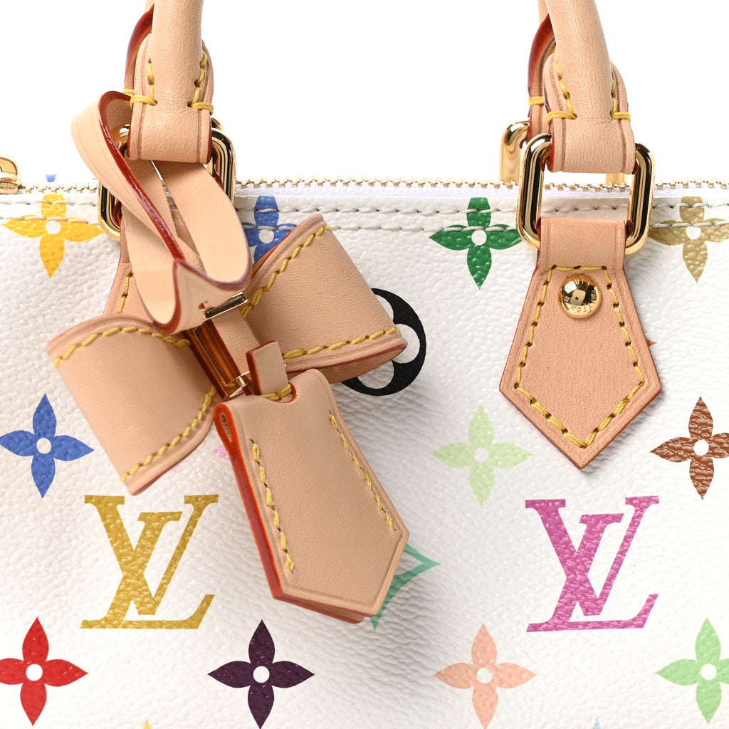 Louis Vuitton LV X TM Monogram Multicolor Nano Speedy White