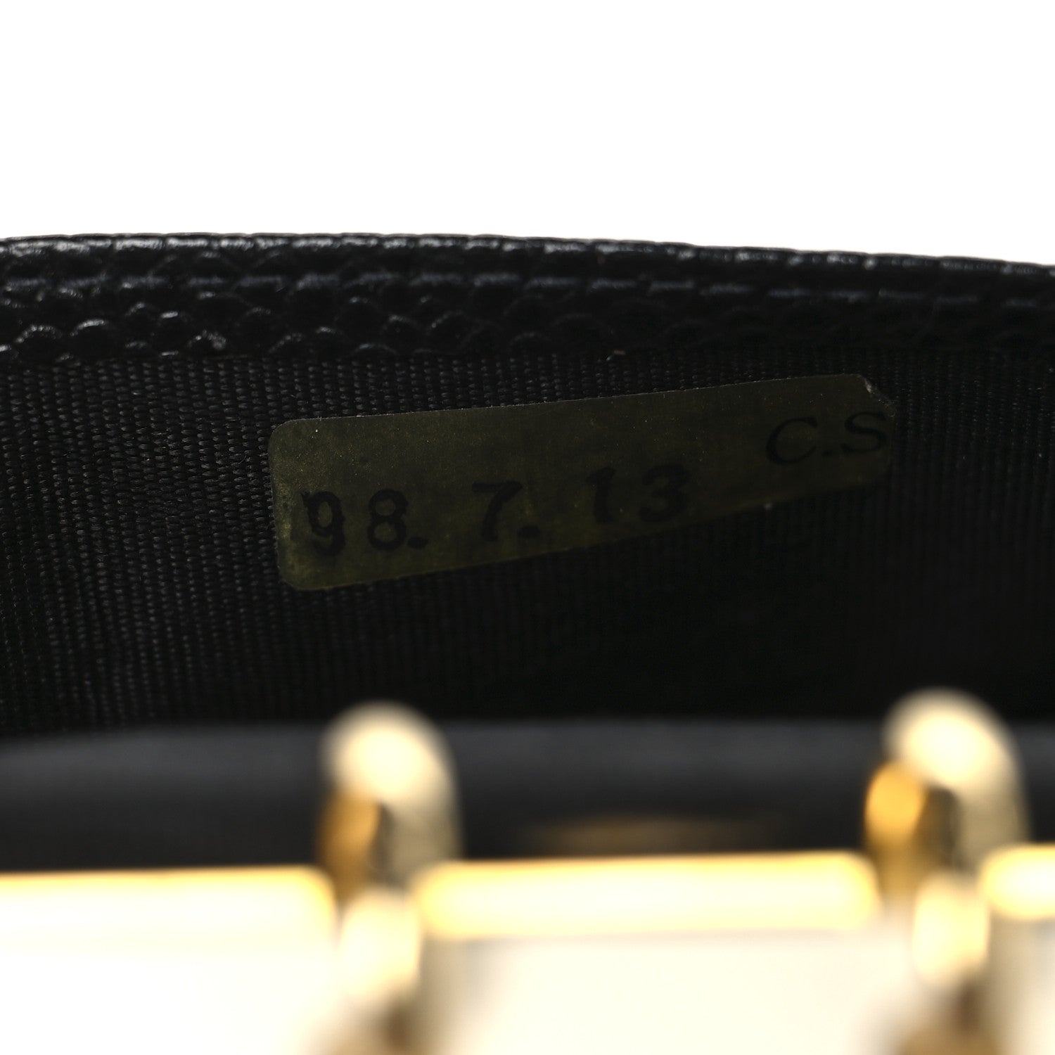 Caviar Timeless CC Ring Agenda Planner Black