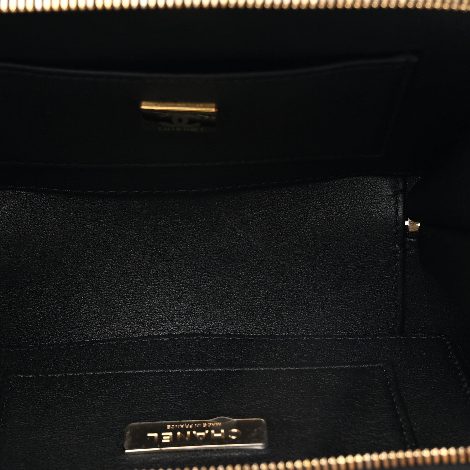 Chanel Lambskin Quilted Coco Click Bag Black