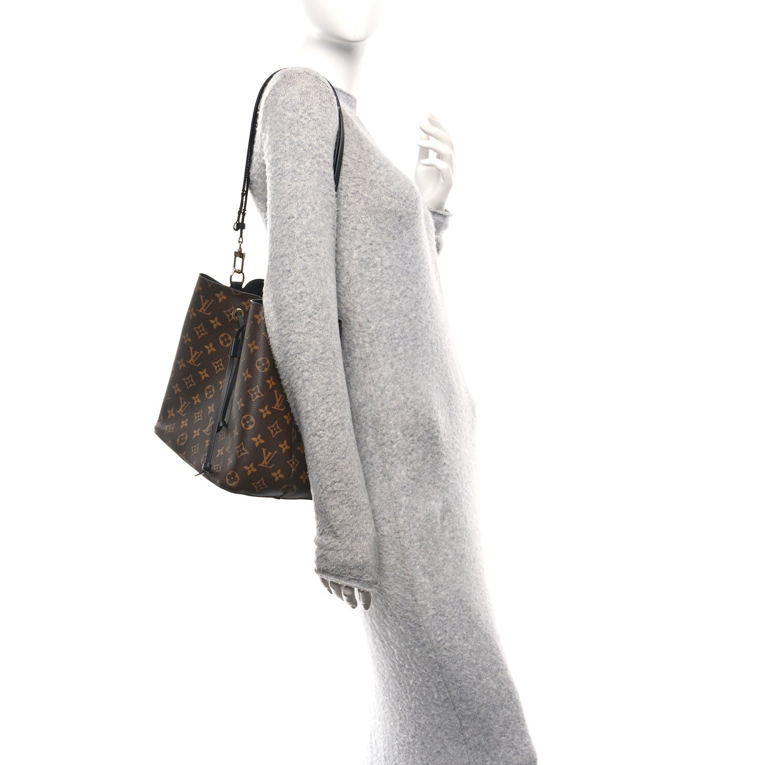 Louis Vuitton Monogram Neonoe MM Black