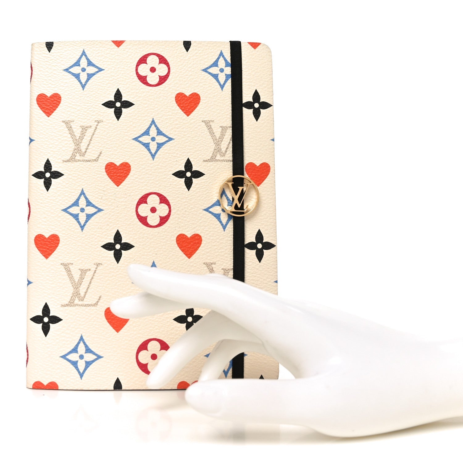 Louis Vuitton Game On Clemence Notebook MM White