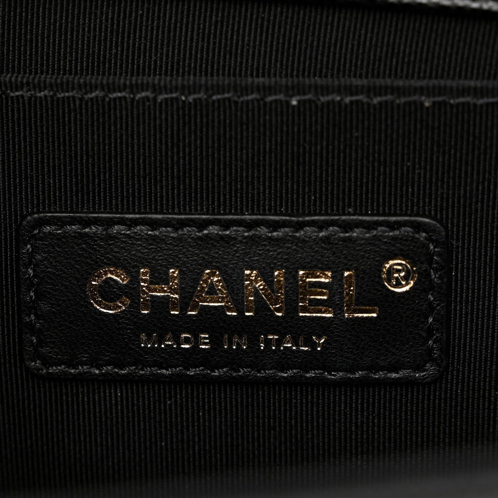 Chanel Caviar Quilted Medium Boy Flap Black