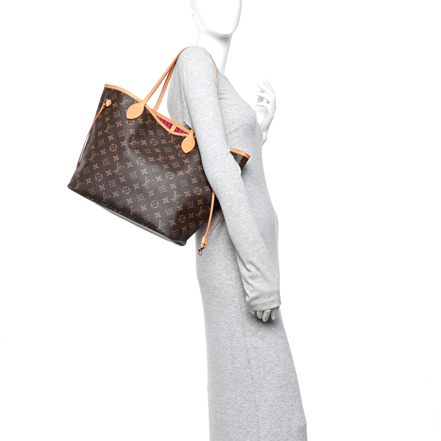Louis Vuitton Monogram Neo Neverfull MM Pivoine