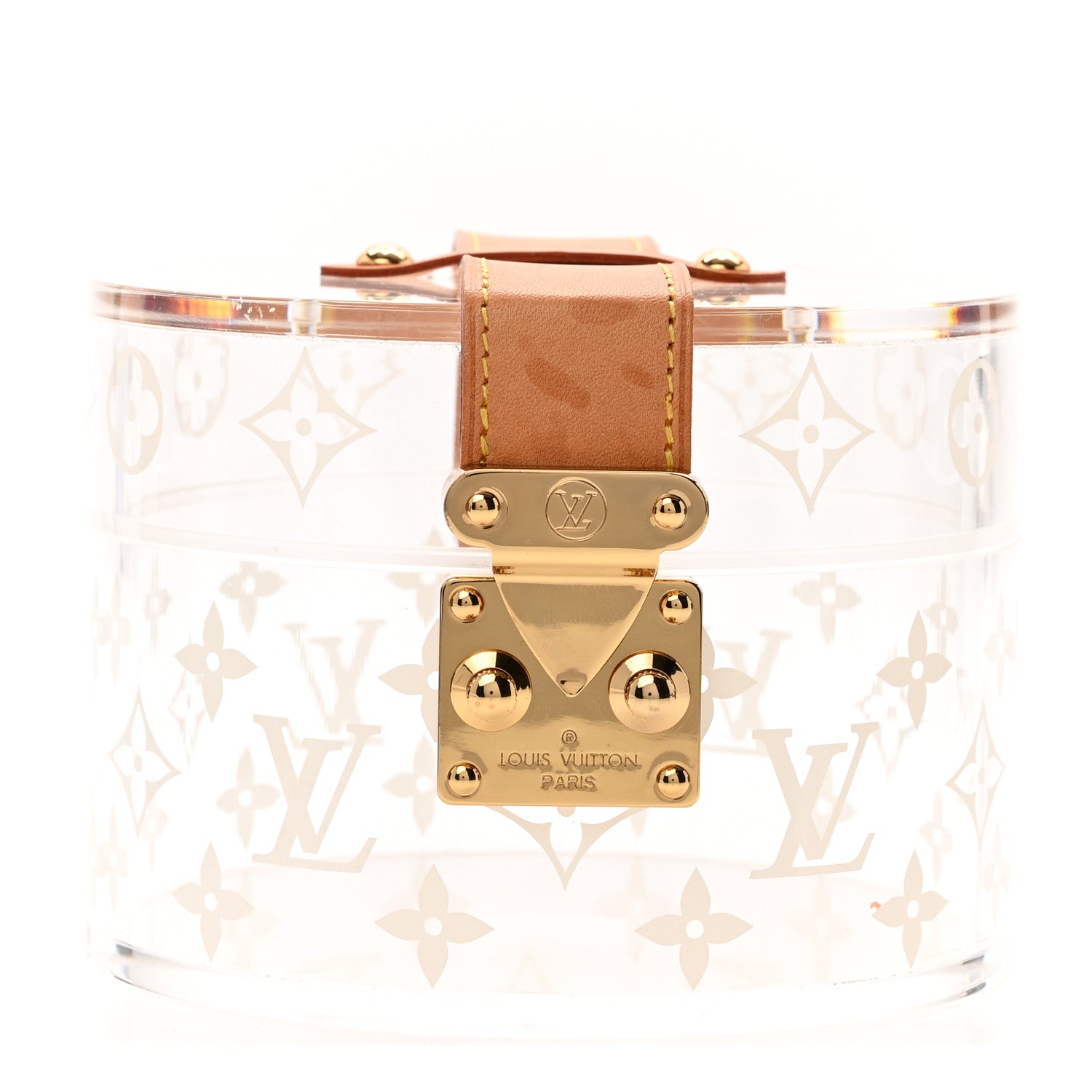 Louis Vuitton Transparent Plexiglass Box Scott