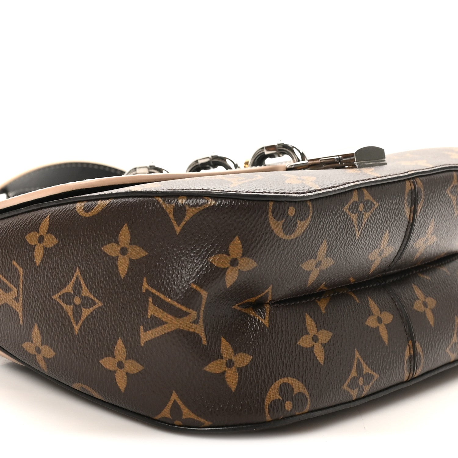 Louis Vuitton Calfskin Monogram Chain It Bag PM Black