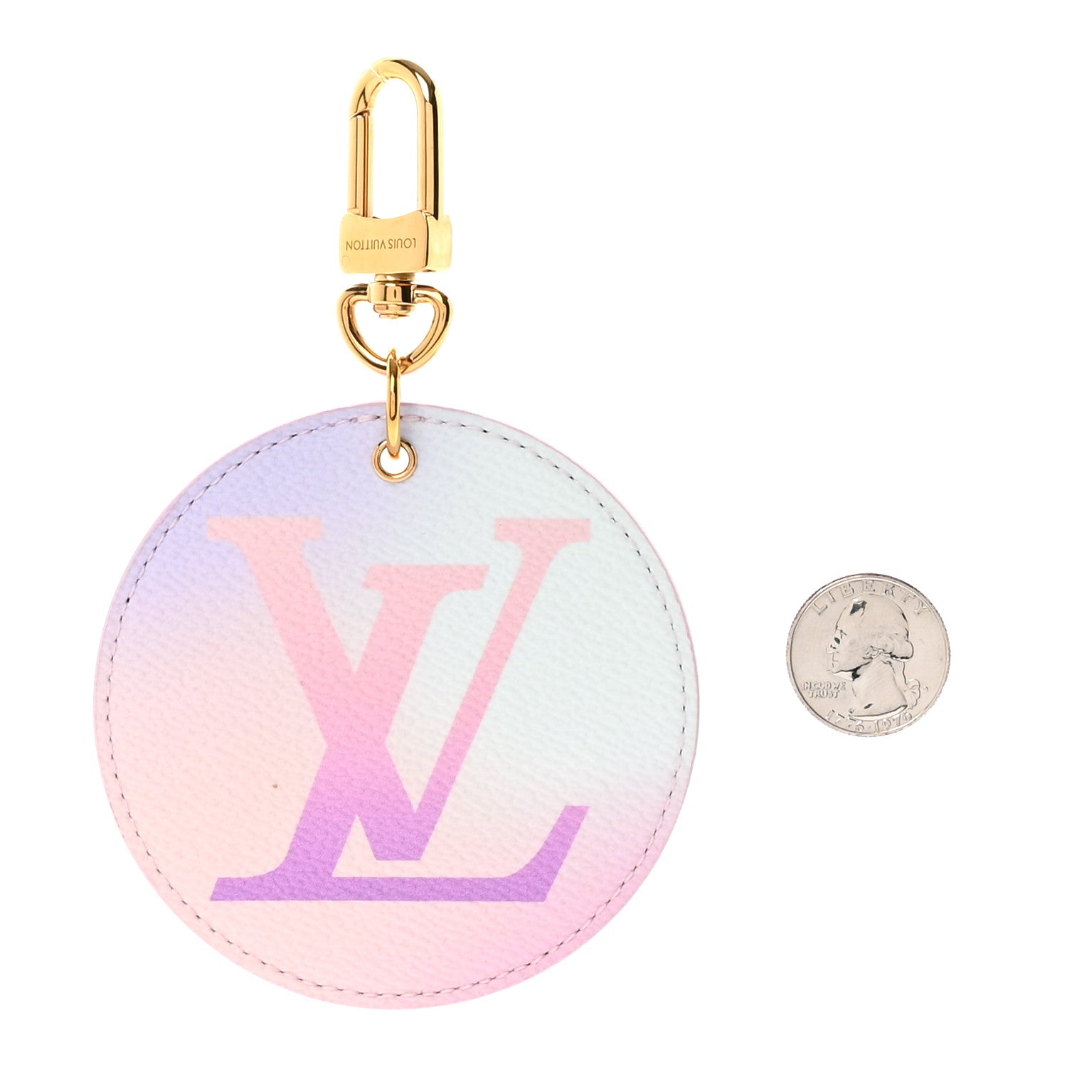 Louis Vuitton Monogram Giant Spring In The City Bag Charm Key Holder Sunrise Pastel