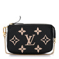 Louis Vuitton Empreinte Monogram Giant Mini Pochette Accessories Black