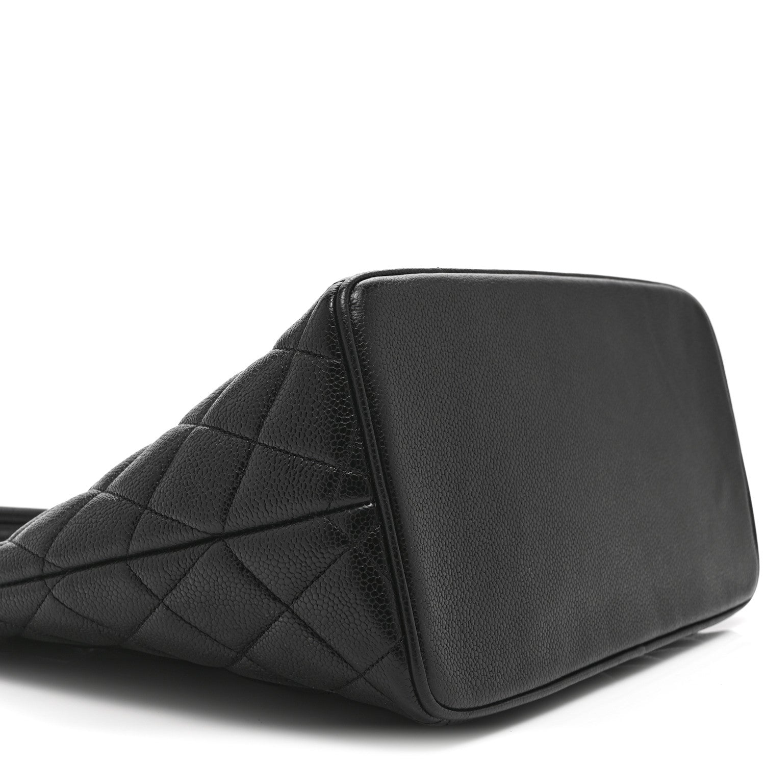 Chanel Caviar Quilted Medallion Tote Black