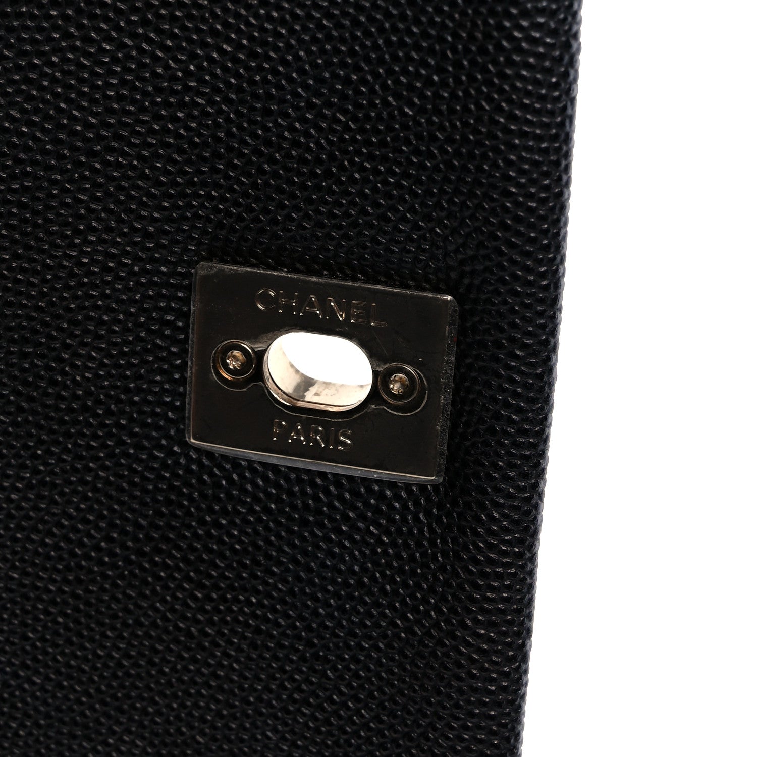 Chanel Caviar Quilted Mini Coco Handle Flap Black