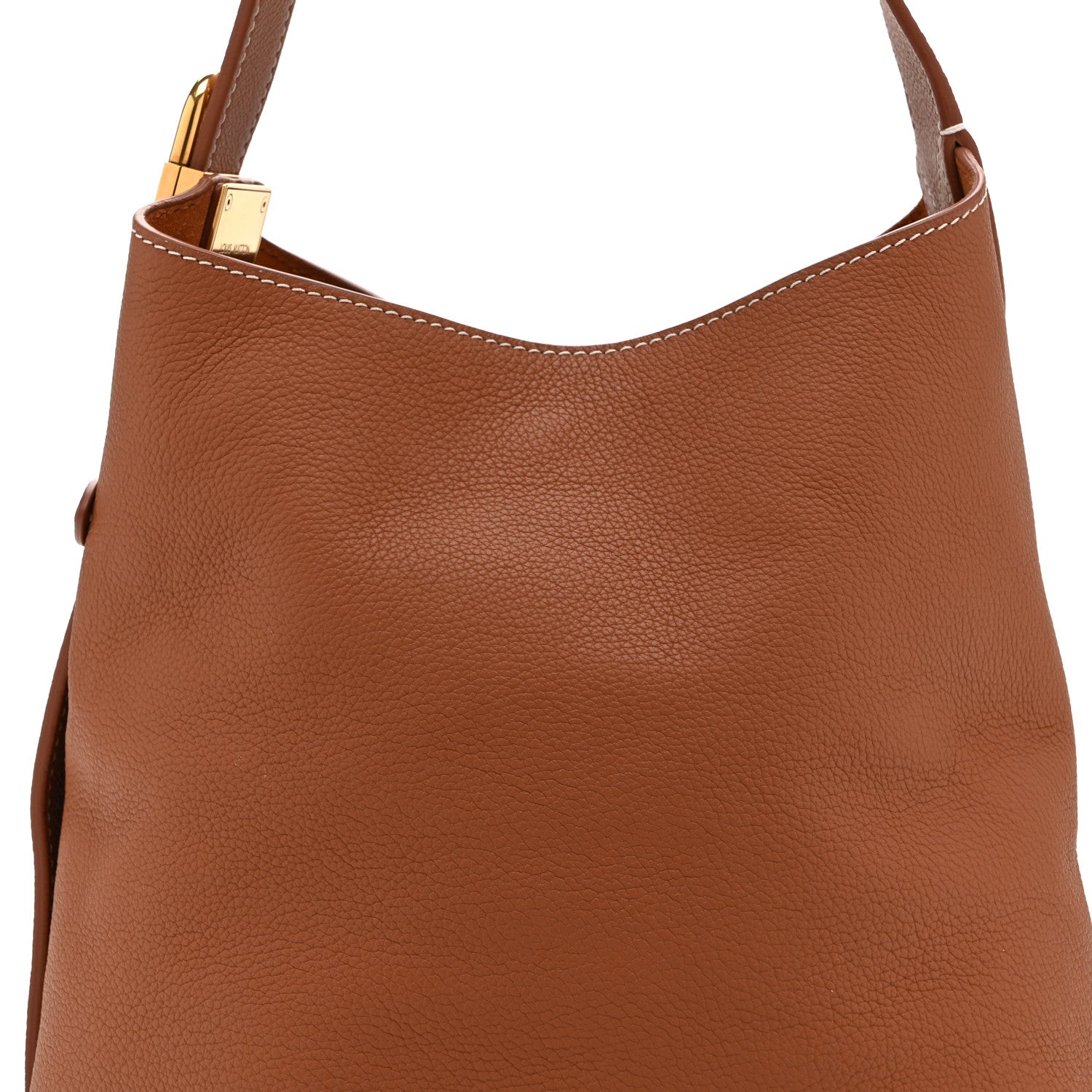 Louis Vuitton Grained Calfskin Low Key Hobo PM Cognac