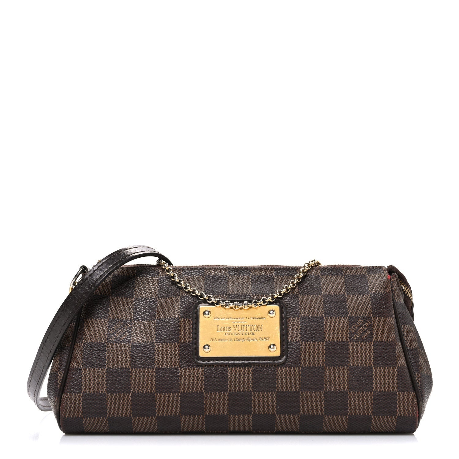Louis Vuitton Damier Ebene Eva Clutch