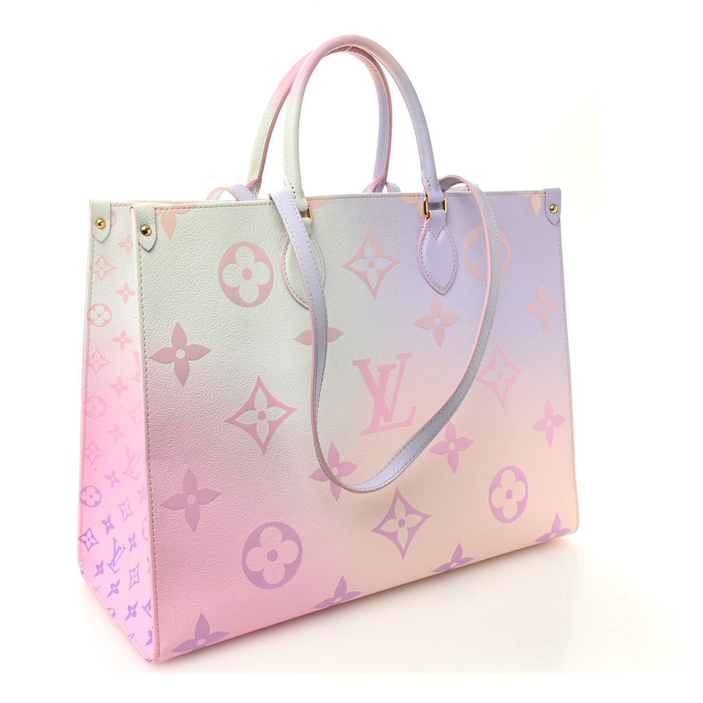 Louis Vuitton Monogram Giant Spring In The City Onthego GM Sunrise Pastel