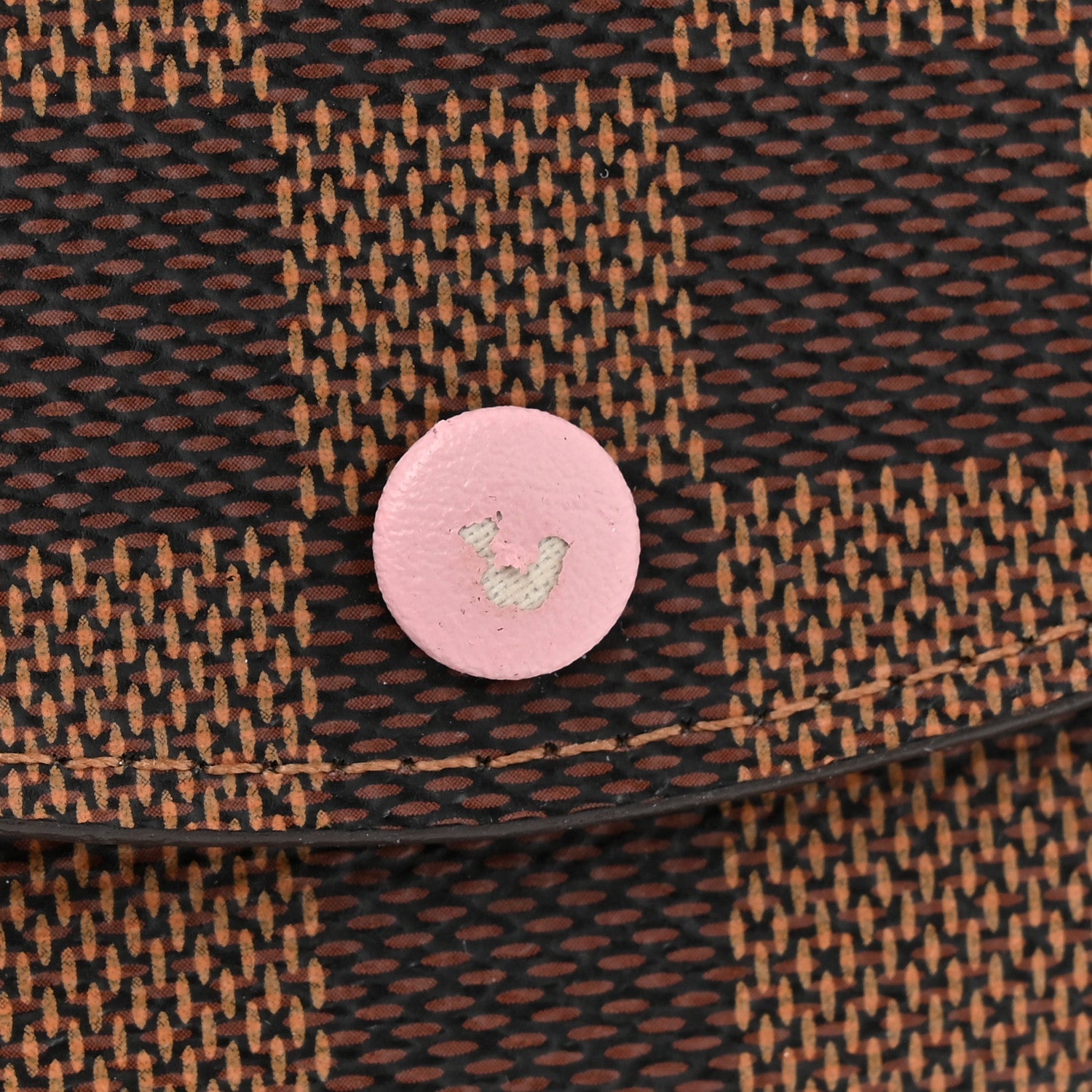 Louis Vuitton Damier Ebene Rosalie Coin Purse Rose Ballerine