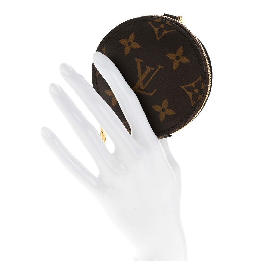 Louis Vuitton Monogram Multi Pochette Accessories Round Coin Purse