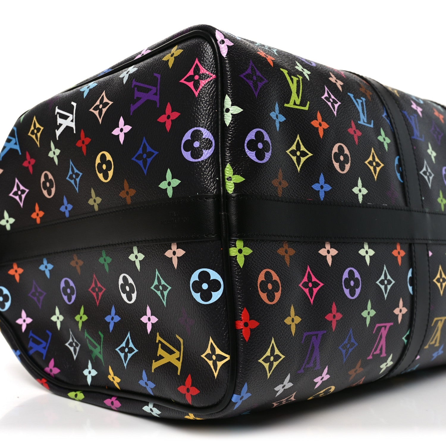 Louis Vuitton LV X TM Monogram Multicolor Keepall Bandouliere 50 Black