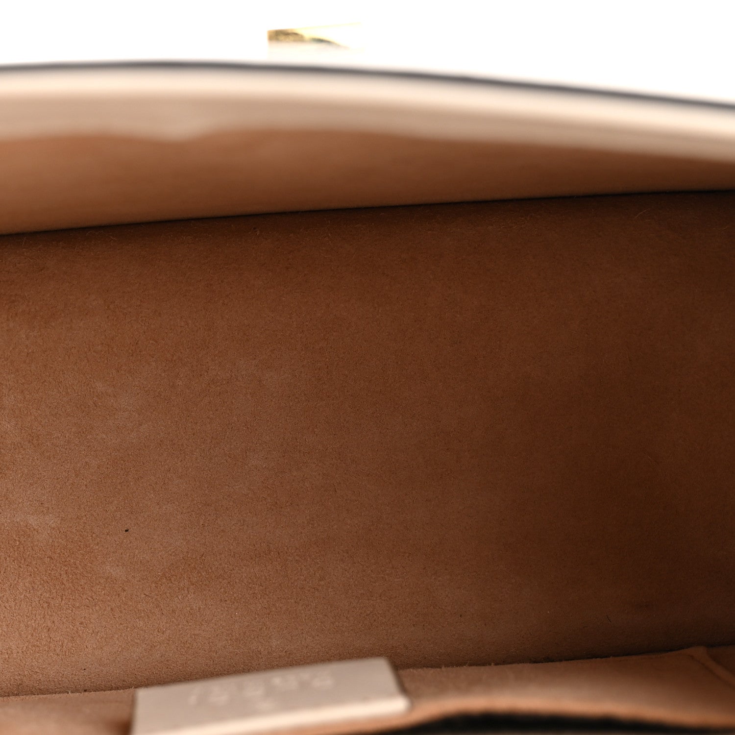 Gucci Calfskin Mini Sylvie Top Handle Bag White