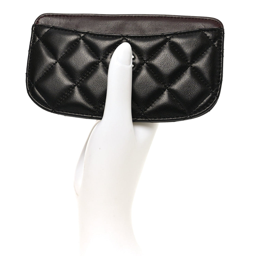 Lambskin Quilted Case Black