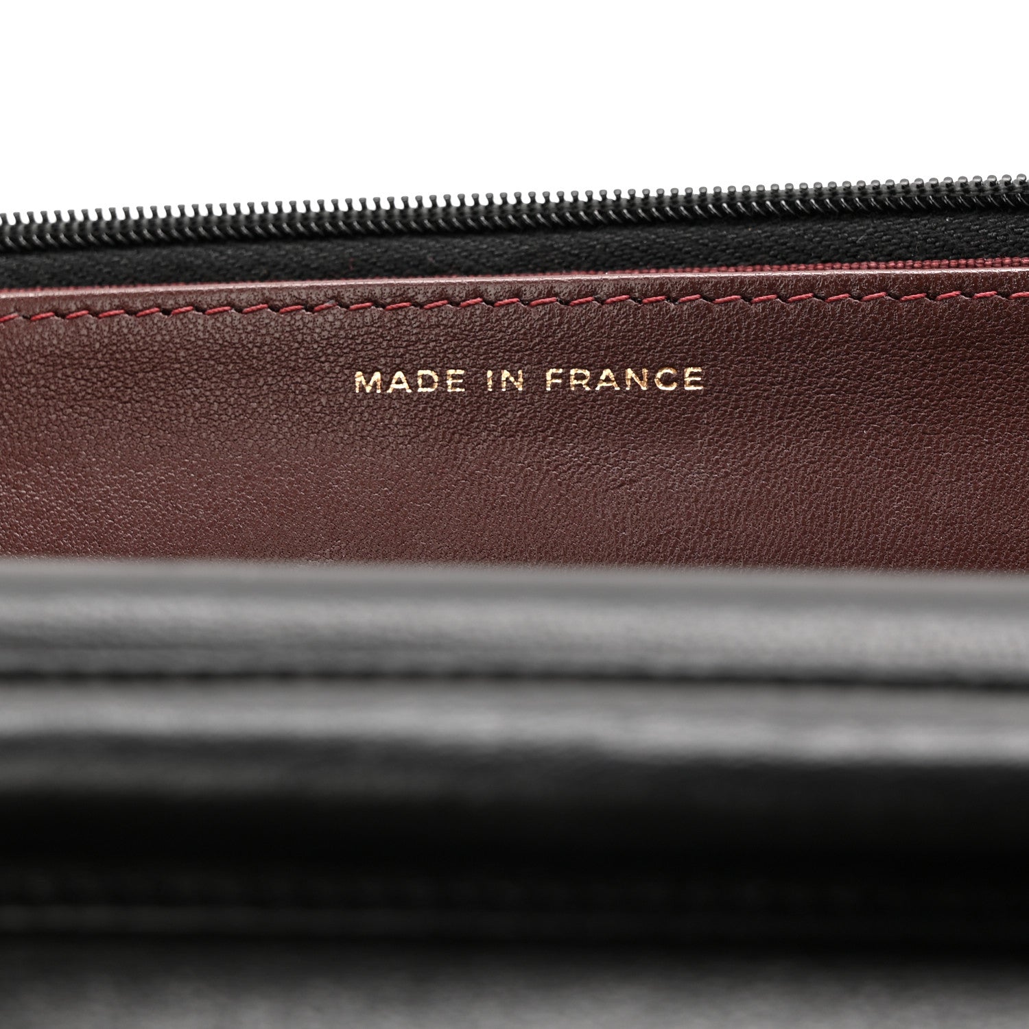 Chanel Lambskin Quilted Wallet On Chain WOC Black
