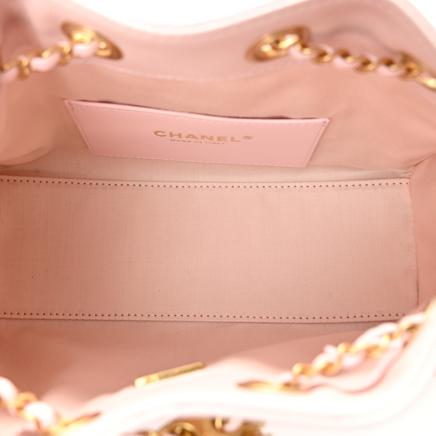 Chanel Caviar Quilted Mini Chanel 25 Handbag Light Pink